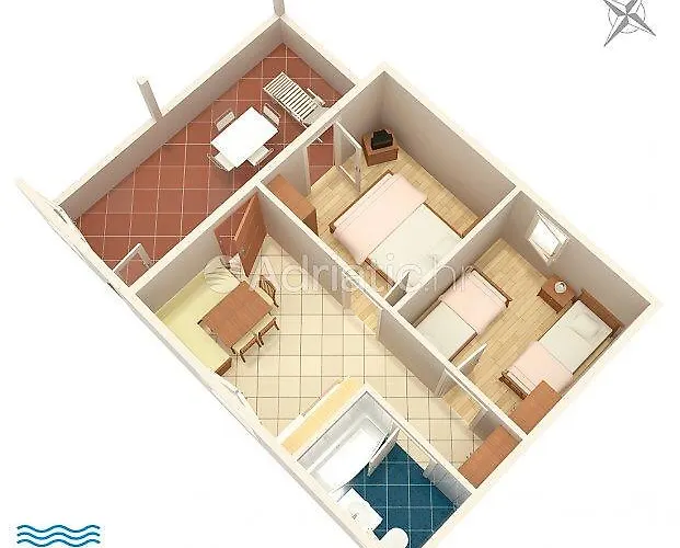 Mirela Apartmán Supetar